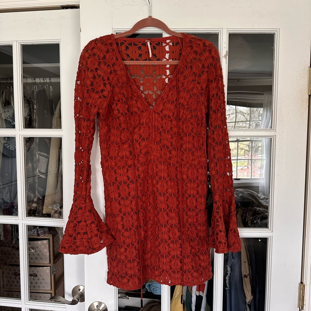 Burnt Orange Dress